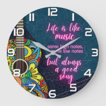 Das Leben ist wie Musik, immer ein gutes Lied