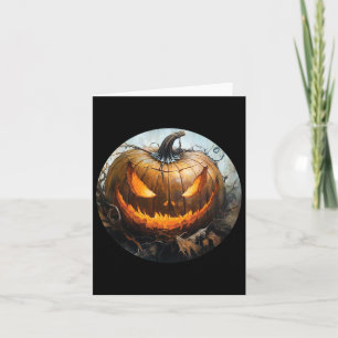 Das Leben ist wirklich gut Beängstigende Pumpkin-K Karte