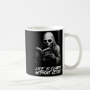 Das Leben ist Y ohne Jesus Christlich Passendes Fe Kaffeetasse