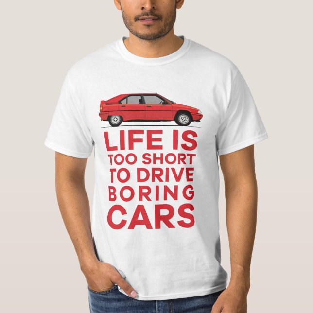 Das Leben ist zu kurz - langweilig - BX-T - Shirt (Vorderseite)