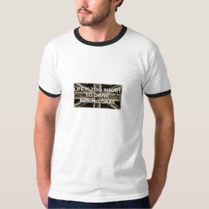 Das Leben ist zu kurz, langweiliges T-Shirt