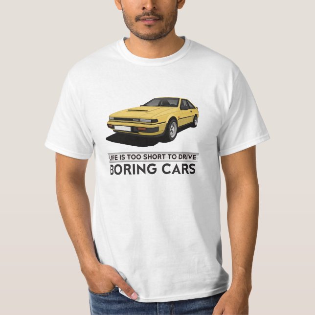 Das Leben ist zu kurzes - Nissans Silvia - DIY T-Shirt (Vorderseite)