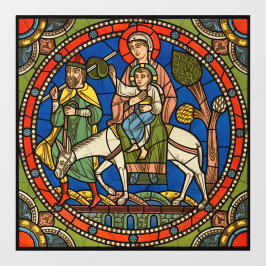 Das Leben Jesu Christi Die heilige Familie Chartre Fensteraufkleber