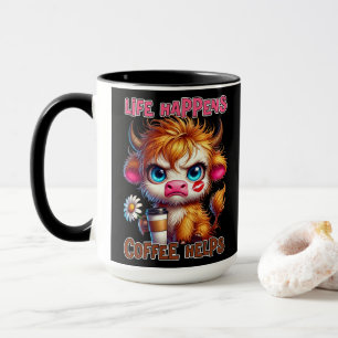 Das Leben passiert, Kaffee hilft Tasse