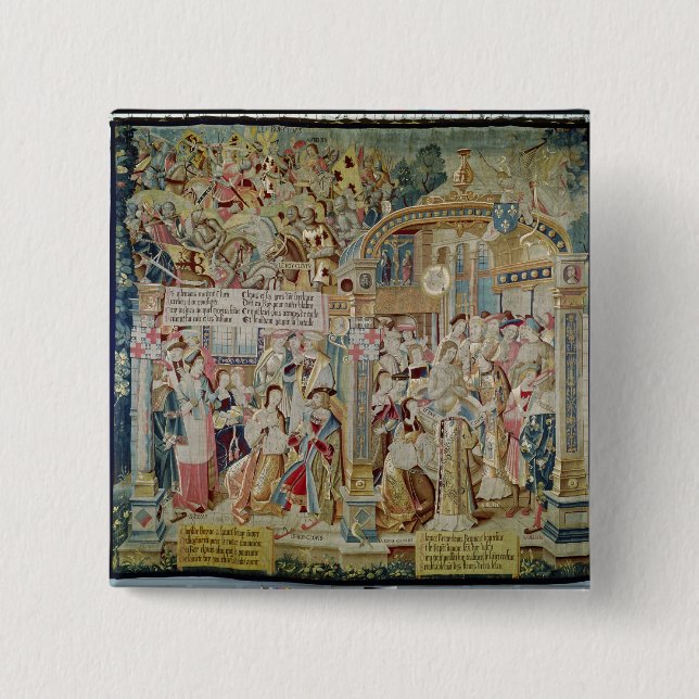 Das Leben von Bischof St. Remigius von Reims Button (Vorderseite)
