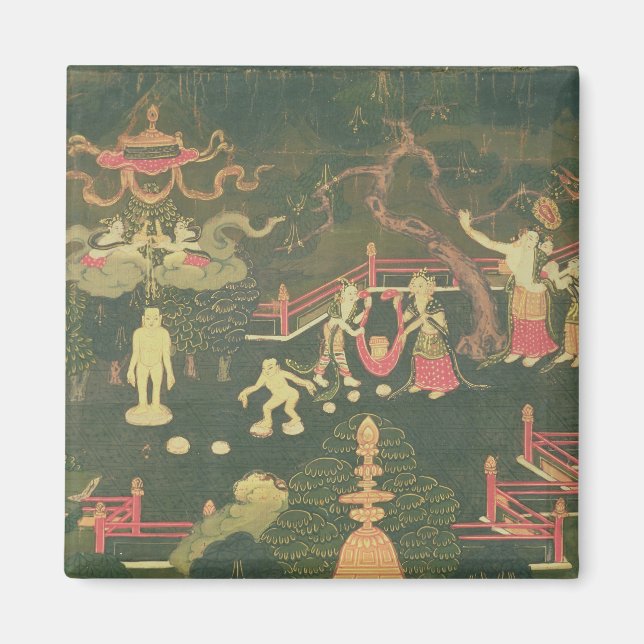 Das Leben von Buddha Shakyamuni Magnet (Vorne)