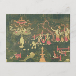 Das Leben von Buddha Shakyamuni Postkarte