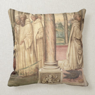 Das Leben von St. Benedict (Fresko) (Detail) 2 Kissen