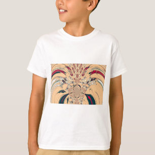 Das lebendige afrikanische Kaleidoskop: Ein Peachy T-Shirt