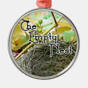 Das leere Nest Silbernes Ornament