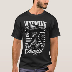 Das legendäre Wyoming Cowgirl Rodeo T-Shirt