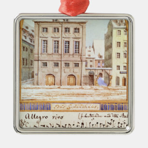 Das Leipzig Gewandhaus Ornament Aus Metall