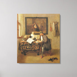 Das lernbegierige Leben, 1662 Leinwanddruck