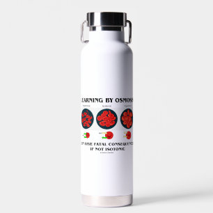 Das Lernen durch Osmose kann fatale Folgen haben Trinkflasche