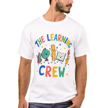 Das Lernteam Süße Schulmaterialien T-Shirt