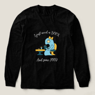 Das Lesemonster in einem Café buchen Tri-Blend Shirt