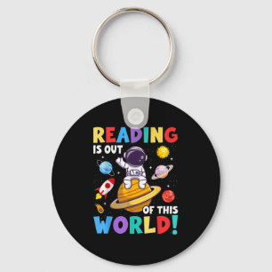 Das Lesen ist aus dieser Welt, die lustigen Bücher Schlüsselanhänger
