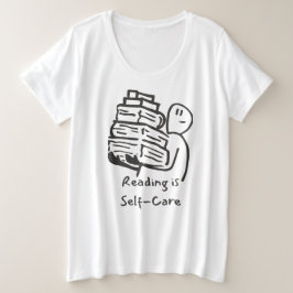 Das Lesen ist der Selbstversorger-Plus-T - Shirt f