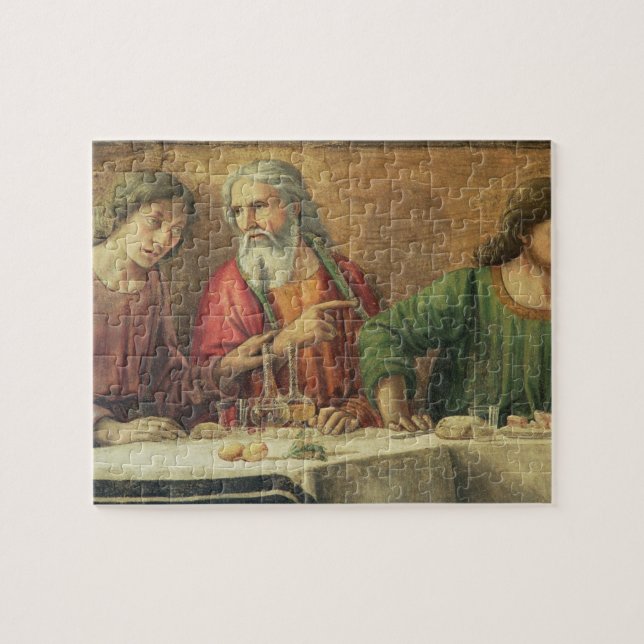Das letzte Abendessen, 1480 (Fresko) (Detail von (Horizontal)