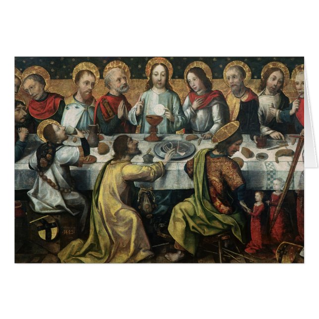 Das letzte Abendessen, 1482 (Vorderseite (Horizontal))