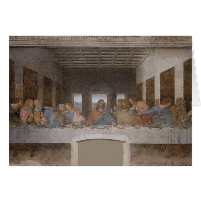 Das letzte Abendessen (1495-1498) (Vorderseite (Horizontal))