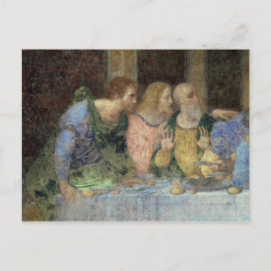 Das letzte Abendessen, 1495-1997 Postkarte