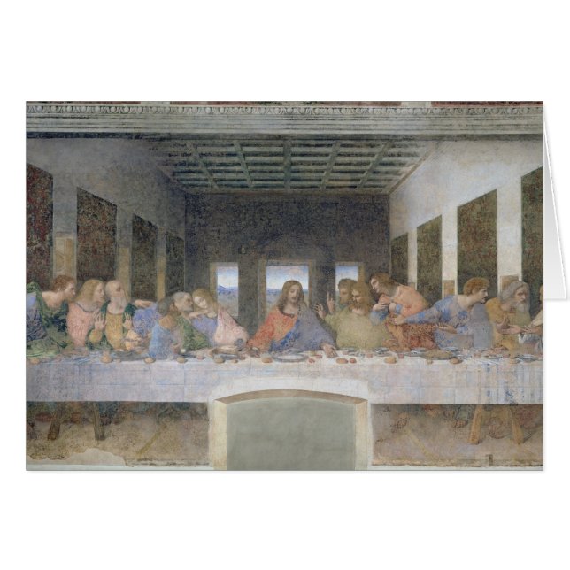 Das letzte Abendessen, 1495-97 2 (Vorderseite (Horizontal))