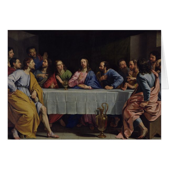 Das letzte Abendessen, 1648 (Vorderseite (Horizontal))