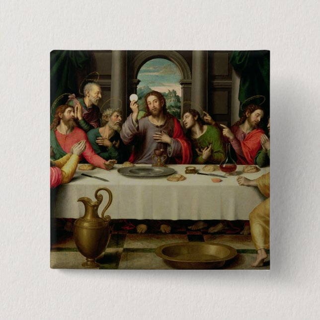 Das letzte Abendessen 5 Button (Vorderseite)