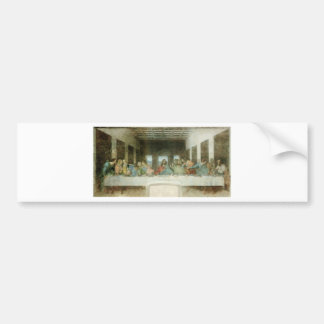 Das letzte Abendessen durch Leonardo da Vinci C. Autoaufkleber
