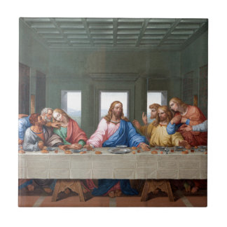 Das letzte Abendessen durch Leonardo da Vinci Fliese