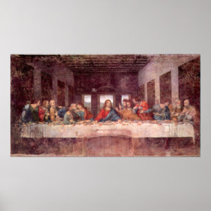 Das letzte Abendessen durch Leonardo da Vinci, Poster