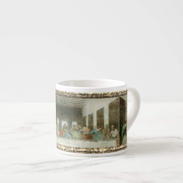 Das letzte Abendessen Espressotasse (Vorderseite Rechts)