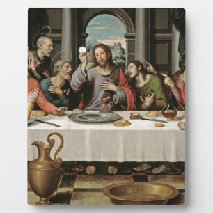 Das letzte Abendessen Fotoplatte