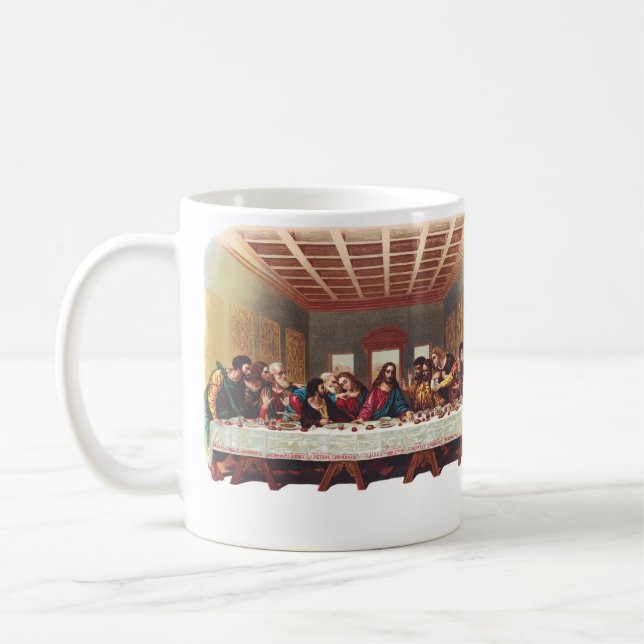 Das letzte Abendessen Kaffeetasse (Links)