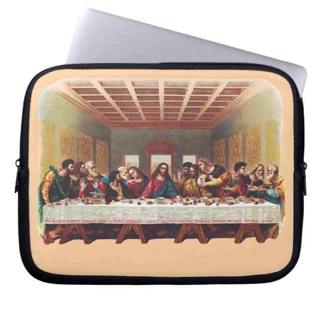Das letzte Abendessen Laptopschutzhülle (Vorderseite)