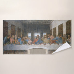 Das letzte Abendessen, Leonardo da Vinci, 1495-149 Badehandtuch