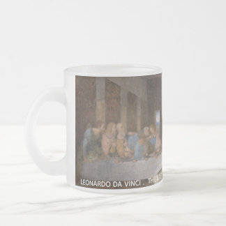 Das letzte Abendessen Leonardo Da Vinci Postkarte Mattglastasse