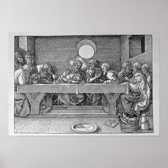 Das letzte Abendessen, Pub. 1523 Poster (Vorne)