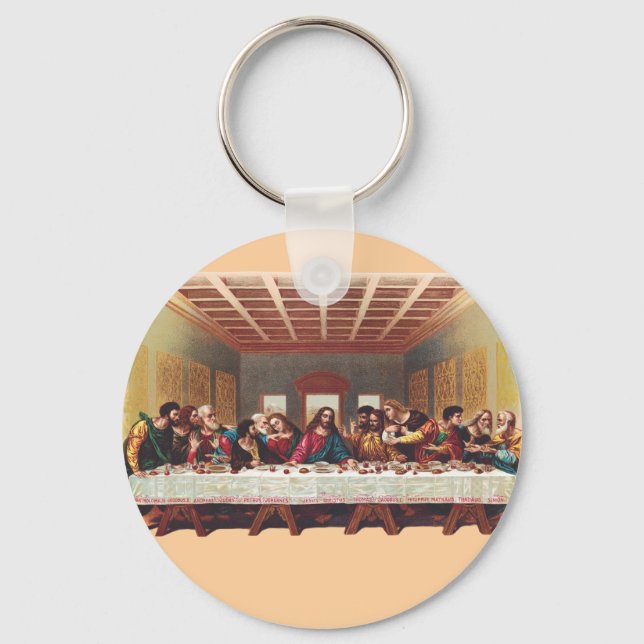 Das letzte Abendessen Schlüsselanhänger (Vorderseite)