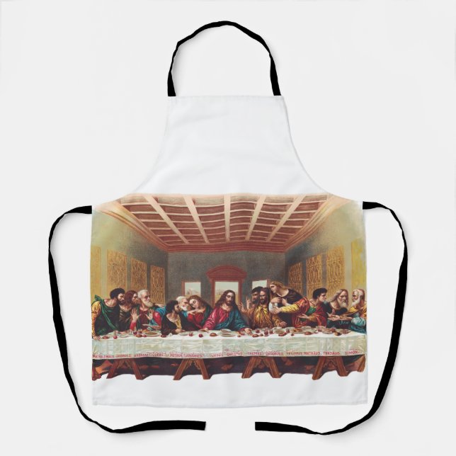 Das letzte Abendessen Schürze (Vorderseite)
