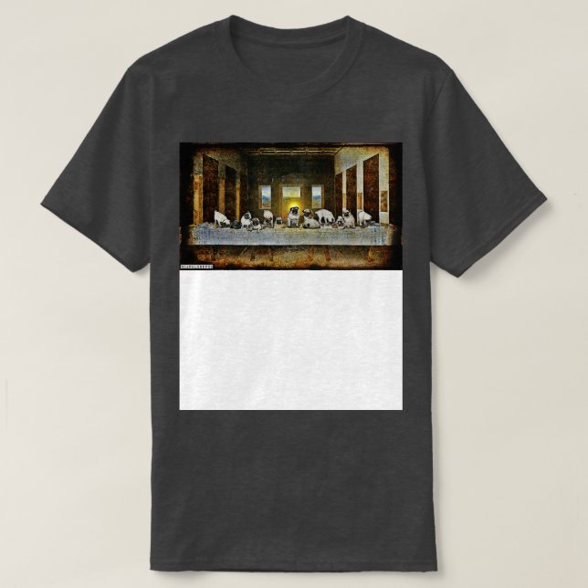 Das letzte Abendessen T-Shirt (Design vorne)