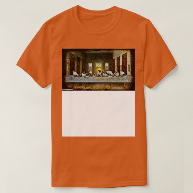Das letzte Abendessen T-Shirt (Design vorne)