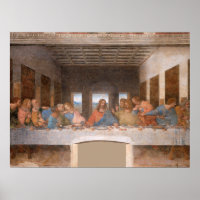 Das letzte Abendessen von Leonardo Da Vinci