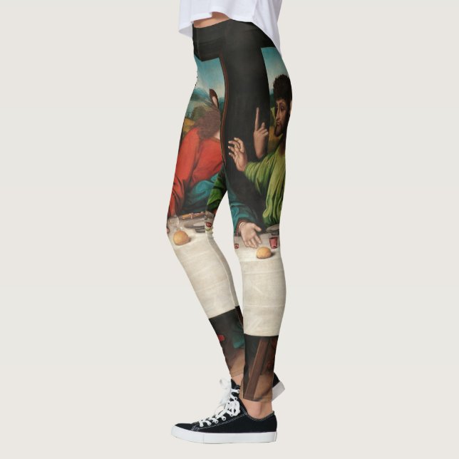 Das letzte Abendmahl, 1515-1520 von Giampietrino Leggings (Links)