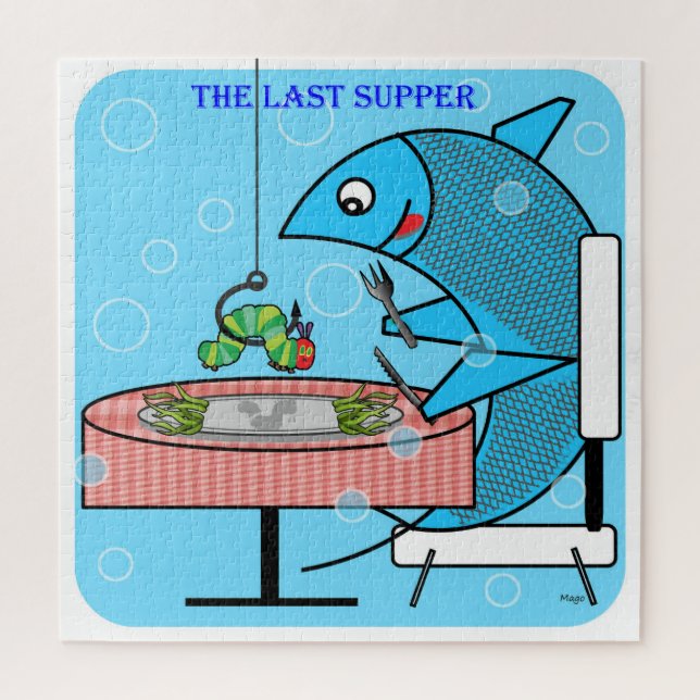 DAS LETZTE ABENDMAHL DER FISCHE (Vertikal)