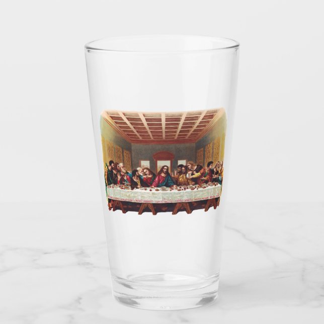 Das letzte Abendmahl Glas (Vorderseite)