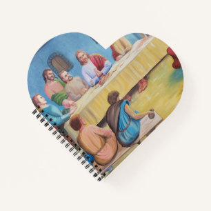 Das letzte Abendmahl: Jesus und die Jünger Notizbuch
