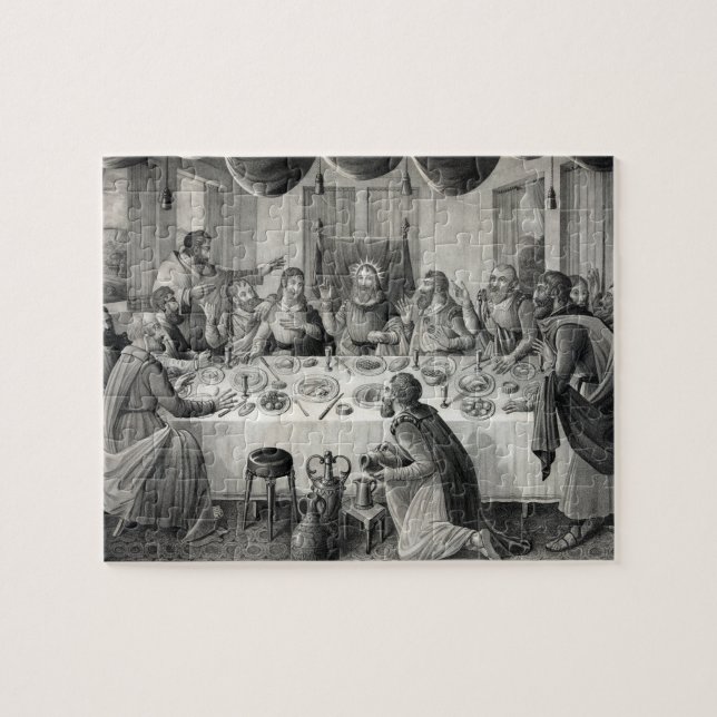 ''Das letzte Abendmahl''-Puzzle (Horizontal)