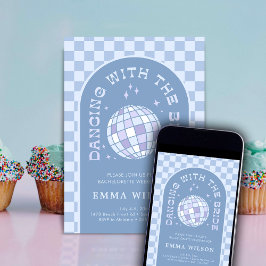 Das letzte Disco Junggeselinnen-Abschied Weekend v Einladung